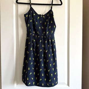 J.Crew Pineapple Cami Dress size 00